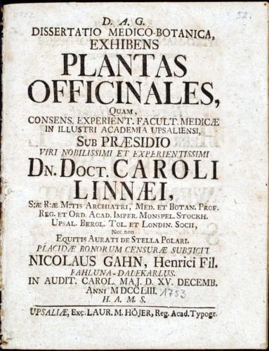 ... exhibens Plantas Officinales, ... cover